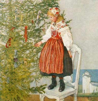 Carl larsson l arbre de noel